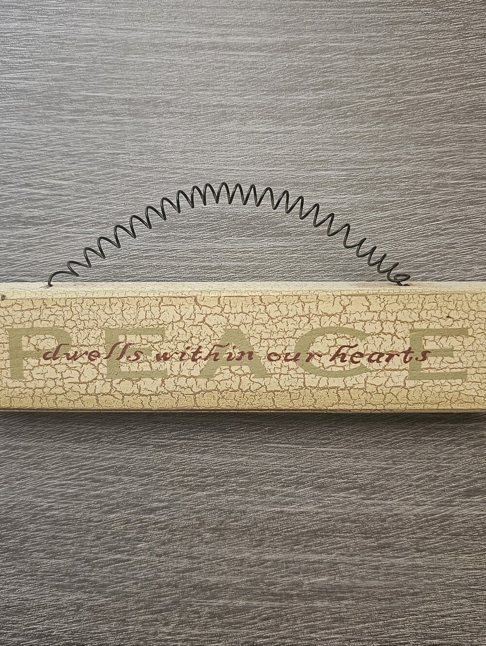 🦋 5 For $10 🦋 Small Wooden Hanging Peace Wall Sign